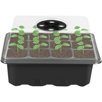 1 Pcs Seed Starter Kit,Reusable Plastic Germination Trays,Mini Seedling Propagator,Reusable Garden Supplies,Plant Germination Kit for Planting,Vegetables,Plants,Flowers