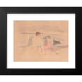 thumbnail image 2 of Charles Demuth 14x12 Black Modern Framed Museum Art Print Titled - Untitled (Two Women and Boats) (1916), 2 of 5
