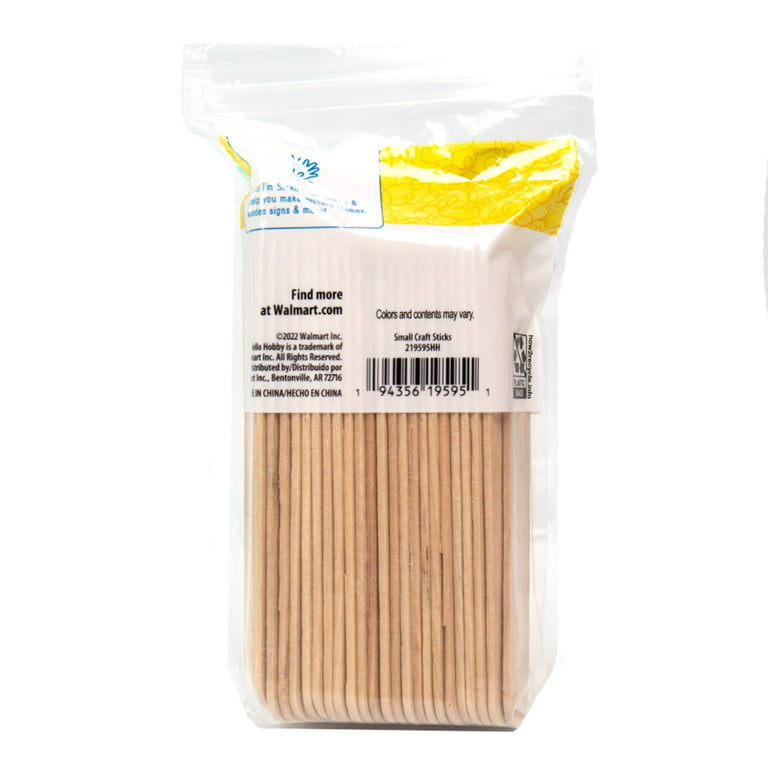 Mini Popsicle Sticks 3 in Length (10,000 pz)