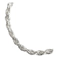 thumbnail image 2 of JOYARIS Pulsera Gruesa Torzal Hombre Plata Solida Ley 925 5 Mm Talla Largo/Ancho: 21 cm x 5 mm PT-0000912, 2 of 4