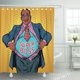 thumbnail image 1 of Cortina de ducha ABPHQTO Hombre afroamericano empresario Super Boss Pop Retro 152x180 cm, 1 of 2