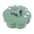 thumbnail image 6 of Rotating Fruit and Vegetable Tray Nesting Platter with Colander Plastic Compartment Divider Storage Containers for Easy Serving and Organization Perfect for Parties Appetizers and Family Topliu, 6 of 8