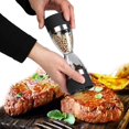 thumbnail image 4 of ENJOYW 2 in 1 Dual Salt Pepper Mill Sesame Spice Grinder Shaker Kitchen Cooking Tool Pepper Grinder, 4 of 7