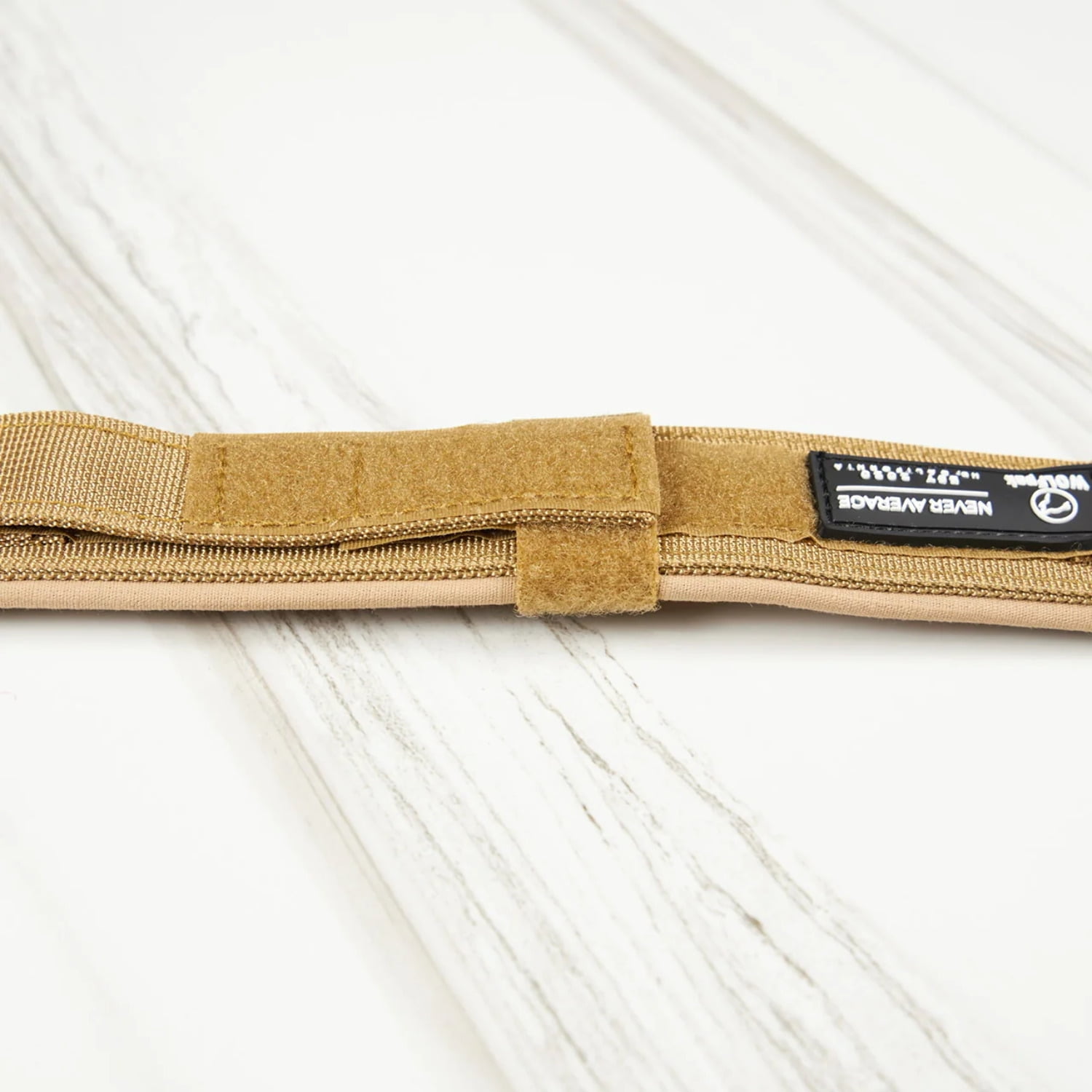 Tactical Nylon Dog Collar Khaki