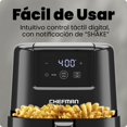 thumbnail image 3 of CHEFMAN Mini freidora de aire de 2 cuartos &ndash; Freidora de aire compacta digital que ahorra espacio con cesta antiadherente y apta para lavaplatos, comidas r&aacute;pidas y f&aacute;ci, 3 of 7