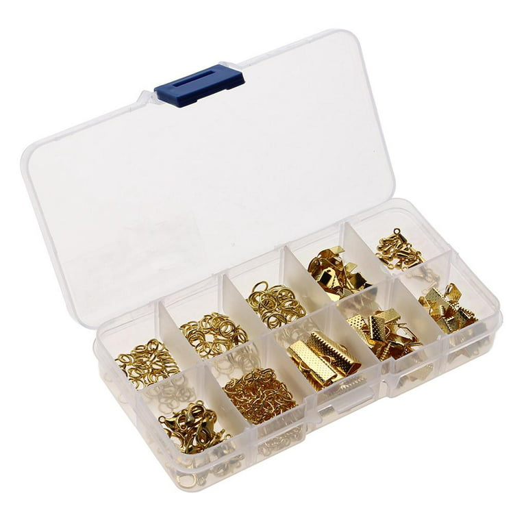 Jewelry Earring Bracelet Necklace Making Box Diy Material - Temu