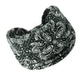 thumbnail image 3 of Diadema ancha para mujer, estilo bohemio, que absorbe el sudor, suave, de secado rápido, con nudo Estilo A, 3 of 8