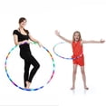 thumbnail image 3 of LED Hoop Light Weight Exercise Hoops LED Light Up Hoops Dancing Hoops for Kids and Adults, 3 of 8