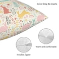 thumbnail image 3 of Pofeuu Fall Rabbit Print Double-sided plush pillowcase Square Throw Pillow Covers Pillows Cover for Living Room Bedroom Sofa Couch Cushion Cover（No pillow core）-12"x12", 3 of 7