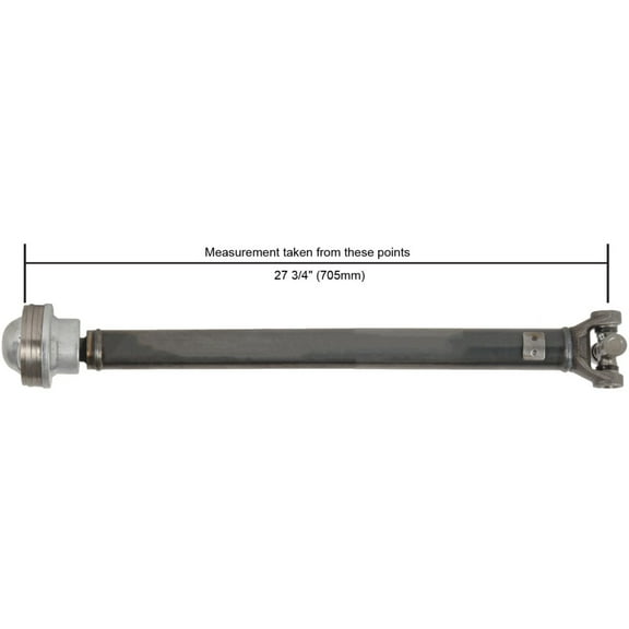 CARDONE Reman 65-9462 Drive / Prop Shaft Front fits 2002-2010 Ford, Lincoln, Mercury