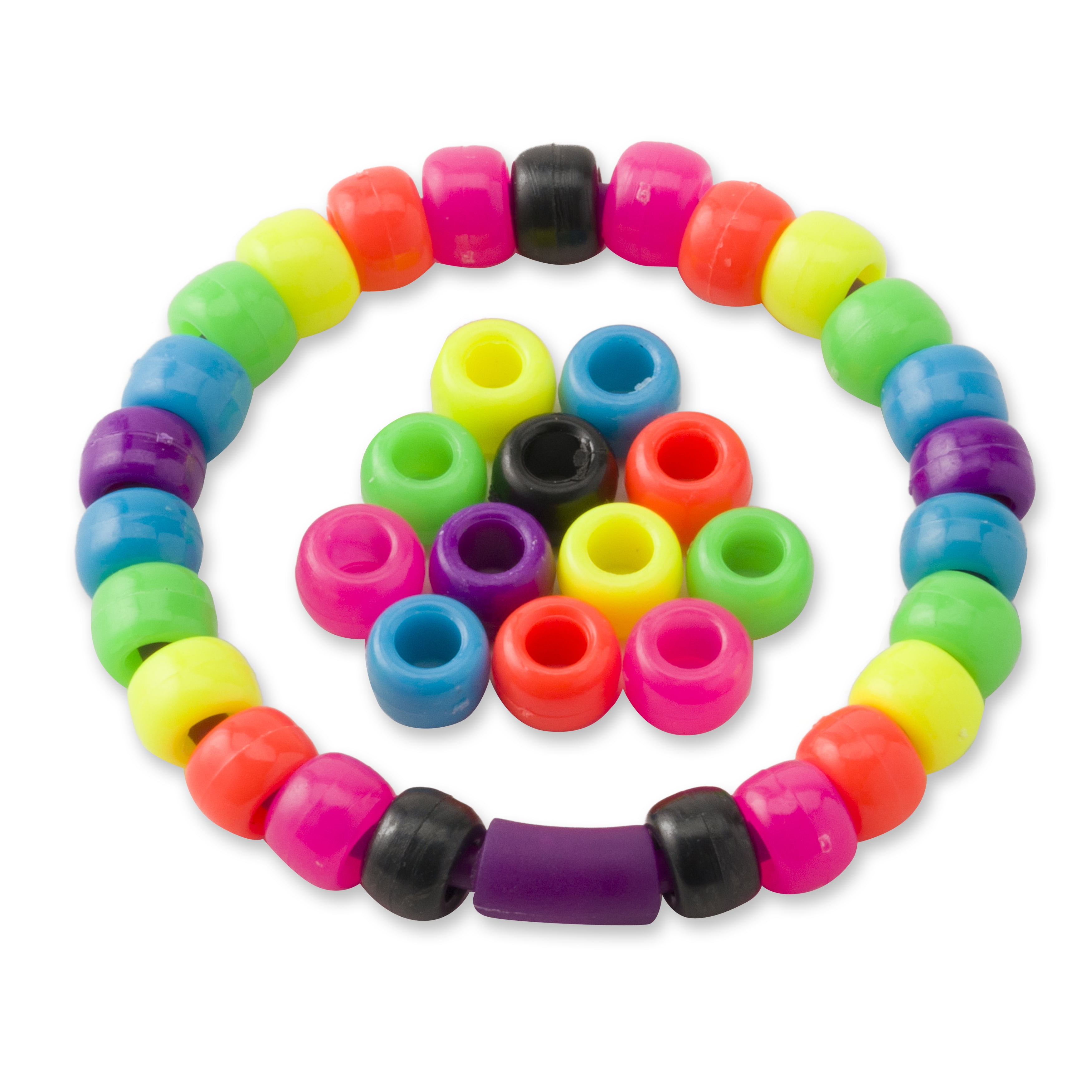 12 Packs: 480 ct. (6.960 total) Bright Pony Beads by Creatology
