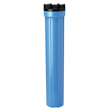 

Pentek 20 Slim Line Water Filter Housing Black/Blue No PR