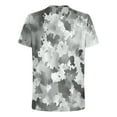 thumbnail image 4 of Men's Camouflage T-Shirt Sports Fitness Short Sleeve Military Camo Crewneck Vintage Shirt Outdoor Novelty Breathbale Pullover Tees, 4 of 4