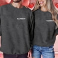 thumbnail image 2 of SOMOWI Chandail de la Saint-Valentin pour Femmes, Imprimé Mode, Coupe Ample, Col Rond, Chandail à Capuchon, Gris, Vêtements d'Hiver, m, 2 of 4