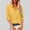 Yellow#02, variant on Women's Cotton Linen Shirts Oversized Lapel Button Down Long Sleeve Blouses Summer Casual Solid Plus Size Turndown Collared Loose Lightweight Breathable Comfy T Shirt Tops