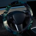 thumbnail image 2 of Wolf 14.5 Inch Printing PVC Leather Auto Accessories Steering Wheel Cover Car Wheel Covers, 2 of 6