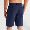 thumbnail image 4 of Domuza Golf Shorts for Men Classic-Fit Casual Comfy Shorts 2026 New Trendy Lightweight Dressy Travel Shorts with Pockets Navy L, 4 of 4