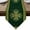 Blue, variant on Saint Patrick's Day Table Runner Linen Burlap Table Runner 72 Inches Long Boho Green Golden Leaves Ethnic Motifs Dresser Scarves for Kitchen Island Coffee Dining Party Wedding Holiday Decor 14"x72"