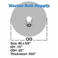 thumbnail image 2 of Arandelas Fender Marine Bolt Supply tipo 18-8 de acero inoxidable, 2 of 2