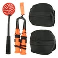 thumbnail image 2 of Ice Fishing Spoon Ice Picks Set, Lifesaving Tools ABS Metal Flannel Ice Fishing Picks Combination Ergonomic Handle  For Skiing, 2 of 8