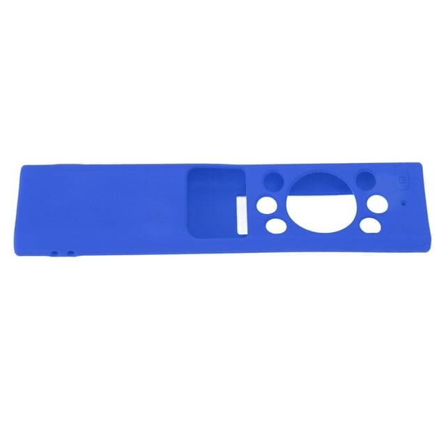 Remote Control Cover, Shockproof Silicone Lightweight TV Remote Case With Lanyard For Fall Prevention Blue