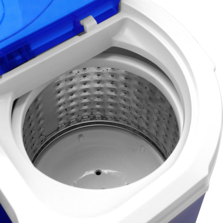 10.4/13 LBSPortable Mini Washing Machine Compact Twin Tub Washer Spin &  Dryer