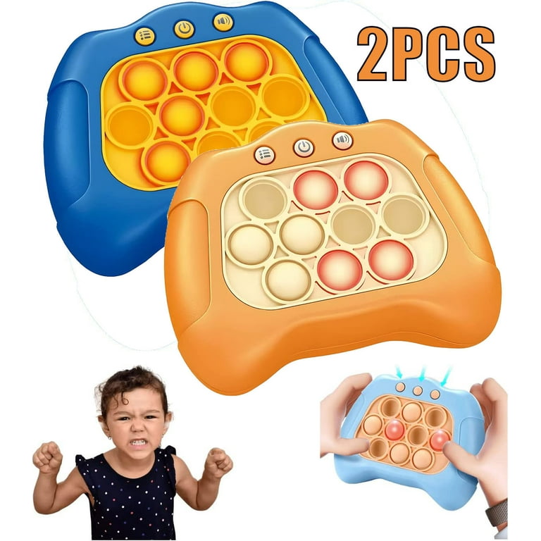 Kids Fidget Toys Electric Push Pop Bubble Sensory Stress Relief Game  Console Toy