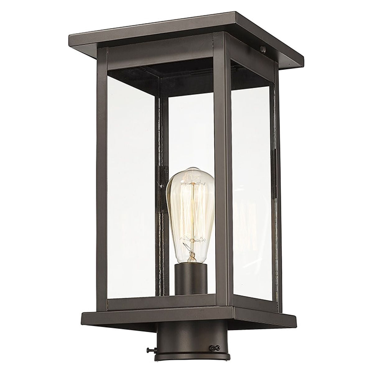 Millennium Lighting - Bowton - 1 Light Outdoor Post Mount-15.63 Inch Tall and