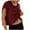 01* Wine, variant on bnaln Womens Tops Open Back Workout Shirts Crewneck Backless Short Sleeve Athletic Tshirt Sports Running Crop Top Gym Yoga Tees Loose Fit Pullover Basic Tee Going Out Tops Streetwear