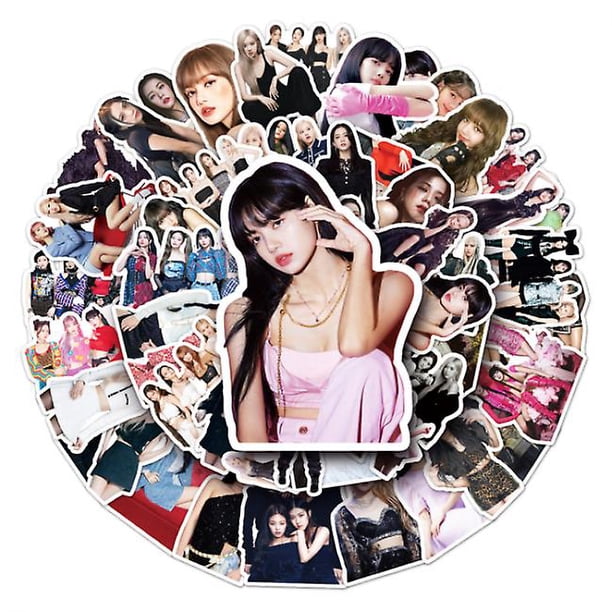 Stickers Blackpink Graffiti Korean Girl Group Stars Stickers D - Blackpink Stickers for Fans
