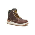 thumbnail image 2 of Cat Footwear Mens Impact Waterproof Composite Toe Construction Boot FRIAR BROWN, 2 of 8