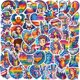 thumbnail image 1 of Pegatinas Rainbows Independence Days, impermeables, 50 unidades/lote, 1 of 4