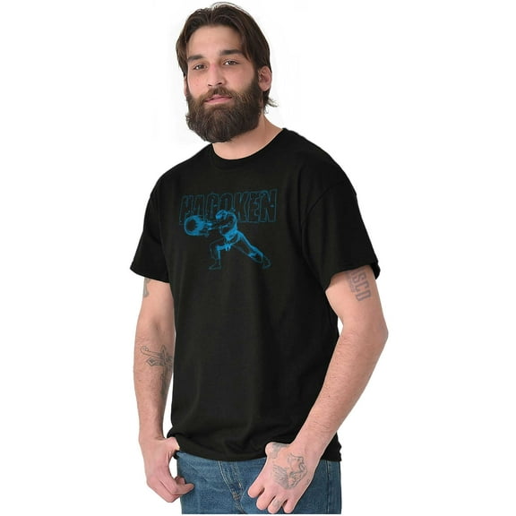 Street Fighter Vintage Hadoken Gamer Men's Graphic T Shirt Tees Brisco Brands S