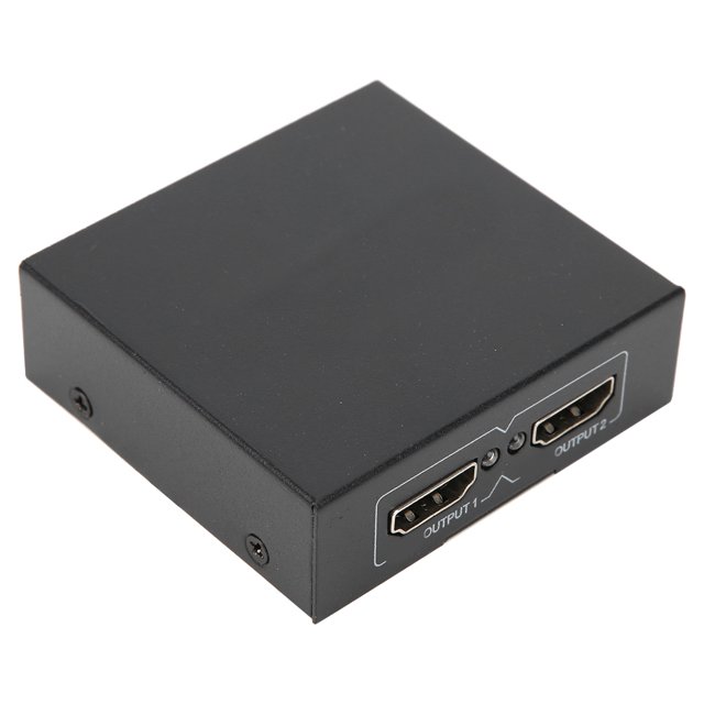 Séparateur de Vidéo Switcher, 1 en 2 Splitter, pour PC/STB DVD Player US
