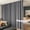 Curtain/Track-grey, variant on Room Divider Curtains Flexible Ceiling Tracks set,Blackout Ceiling Track Curtain for Sliding Glass Door Living Room Bedroom,Ceilings Curtain Rod Divider Panel W100xH84 Black Drape&White rail