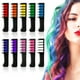 thumbnail image 1 of Juego de 10 peines de tiza temporales para dar brillo al cabello: regalo de cumpleaños para niñas de 8, 9, 10, 11 y 12 años, disfraz de Halloween, juego de rol, fiesta, el favorito de las adultas., 1 of 7