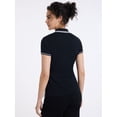 thumbnail image 2 of U.S. Polo Assn. Women's Double Tipped Polo Shirt, Sizes XS-XL, 2 of 5