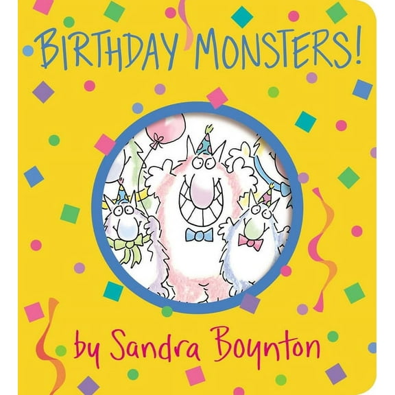 Boynton on Board Birthday Monsters!, (Board Book)