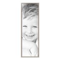 thumbnail image 2 of ArtToFrames 15" x 47" Silver Square with Beads Picture Frame, 15x47 inch Silver Wood Poster Frame (WOM-5286),  Pack, 2 of 8
