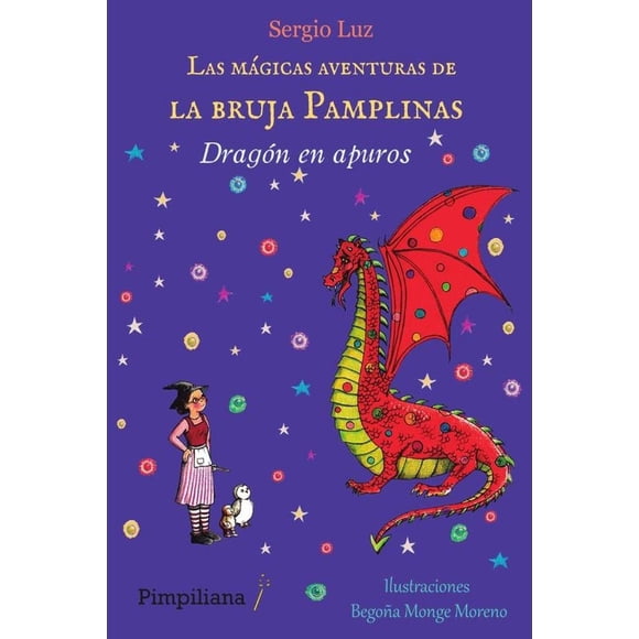 Las mágicas aventuras de la bruja Pamplinas: Dragón en apuros Blanco