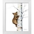 thumbnail image 1 of Talent, Kelley 15x18 White Modern Wood Framed Museum Art Print Titled - Bear Up a Tree, 1 of 4