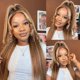 thumbnail image 2 of Paquetes de cabello humano HRCeyOCR Yaki Straight P4/27 12-34 pulgadas, 2 of 9