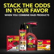 Raid Double Control Roach Bait, Kills Cockroaches and Bugs, 8 Large Bait Stations