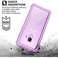 thumbnail image 5 of FYBTO Galaxy S9 Case with Screen Protector Clear Military Grade Rugged 360 Full Body Protective Shockproof Hard Back Cover Defender Heavy Duty Bumper Case for Samsung Galaxy S9 - Purple, 5 of 5