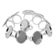 thumbnail image 2 of 10 anillos ajustables de 25 mm con base de cabujón en blanco para manualidades de joyería Blanco dorado, 2 of 9