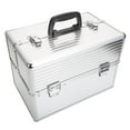 thumbnail image 5 of Ktaxon Pro Aluminum Makeup Train Storage Case Jewelry Box Cosmetic Organizer Lockable, 5 of 6