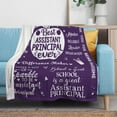 thumbnail image 2 of Assistant Principal Gifts for Women, Assistant Principal Appreciation Gifts, Gifts for School Assistant Principal, Assistant Principal Gifts for Christmas, Assistant Principal Blanket Gifts 60"X50", 2 of 6