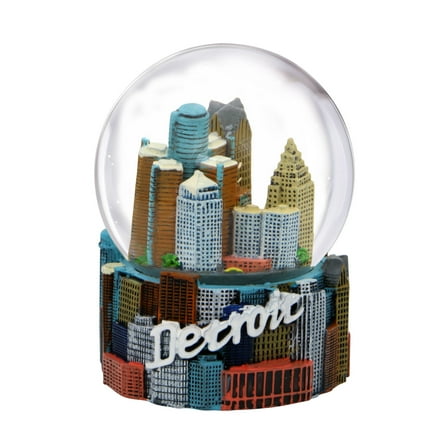 Detroit Snow Globe