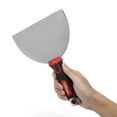 thumbnail image 4 of Hyper Tough 6 inch Soft Grip Flex Steel Putty Knife, 4 of 12