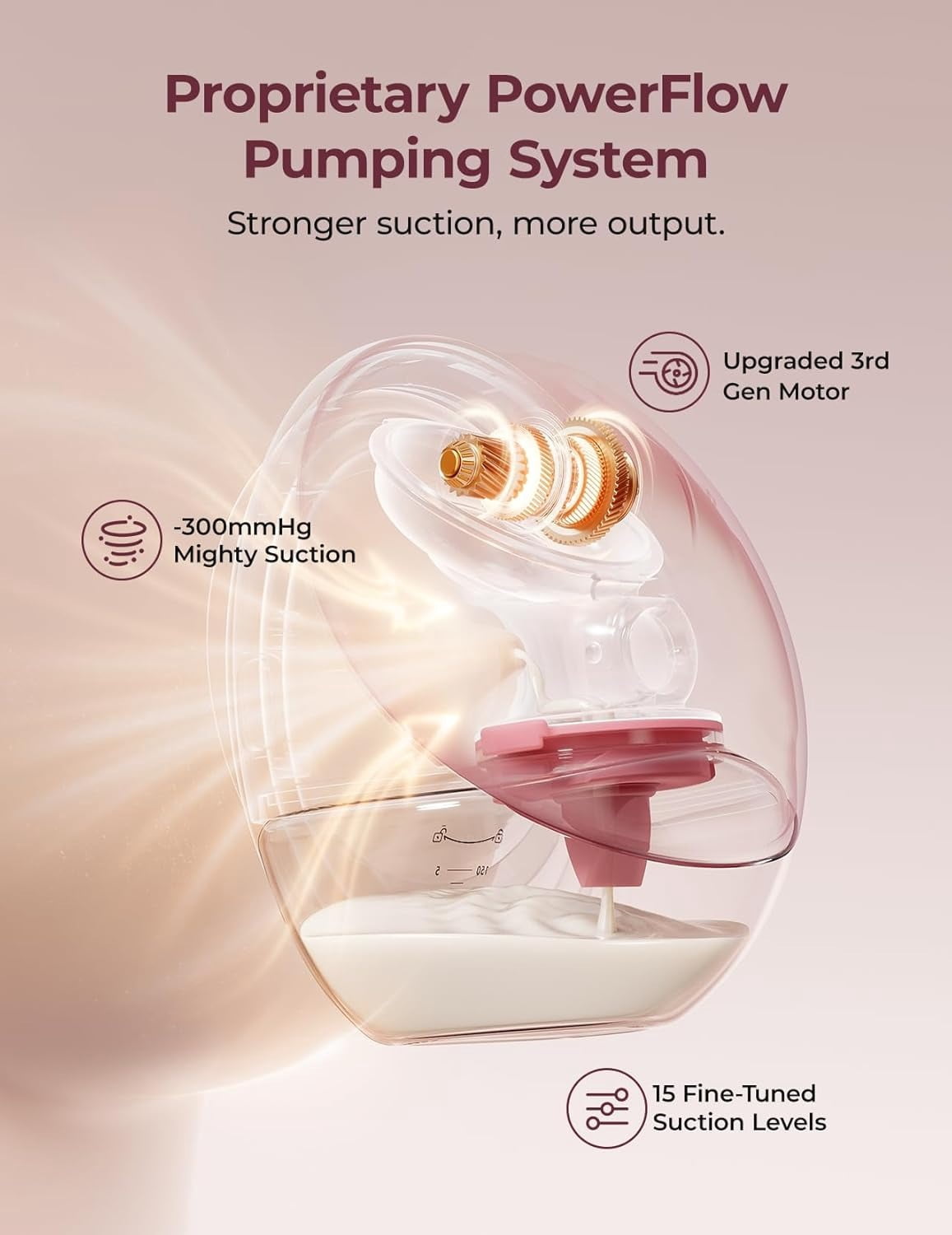 Momcozy Breast Pump Hands Free Upgraded Mobile Flow | M9, App Discreet Control with Personalized Multi-Modes & 15 Levels and Momcozy KleanPal Pro Baby Bottle Washer, Sterilizer & Dryer - All-in-One